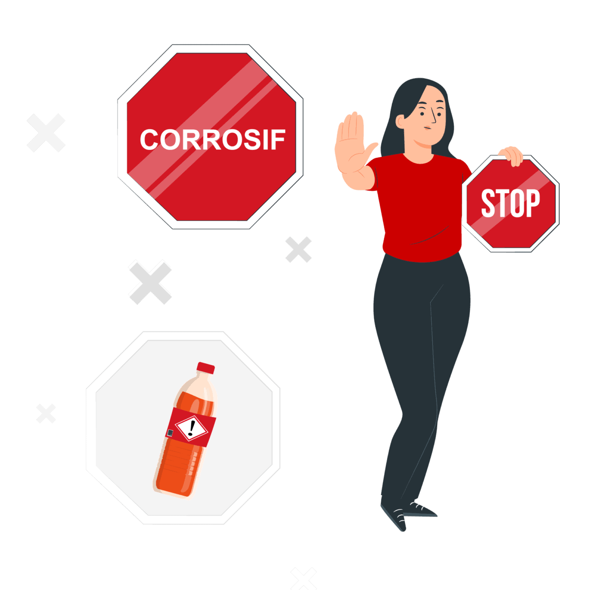 Stop aux produits corrosifs
