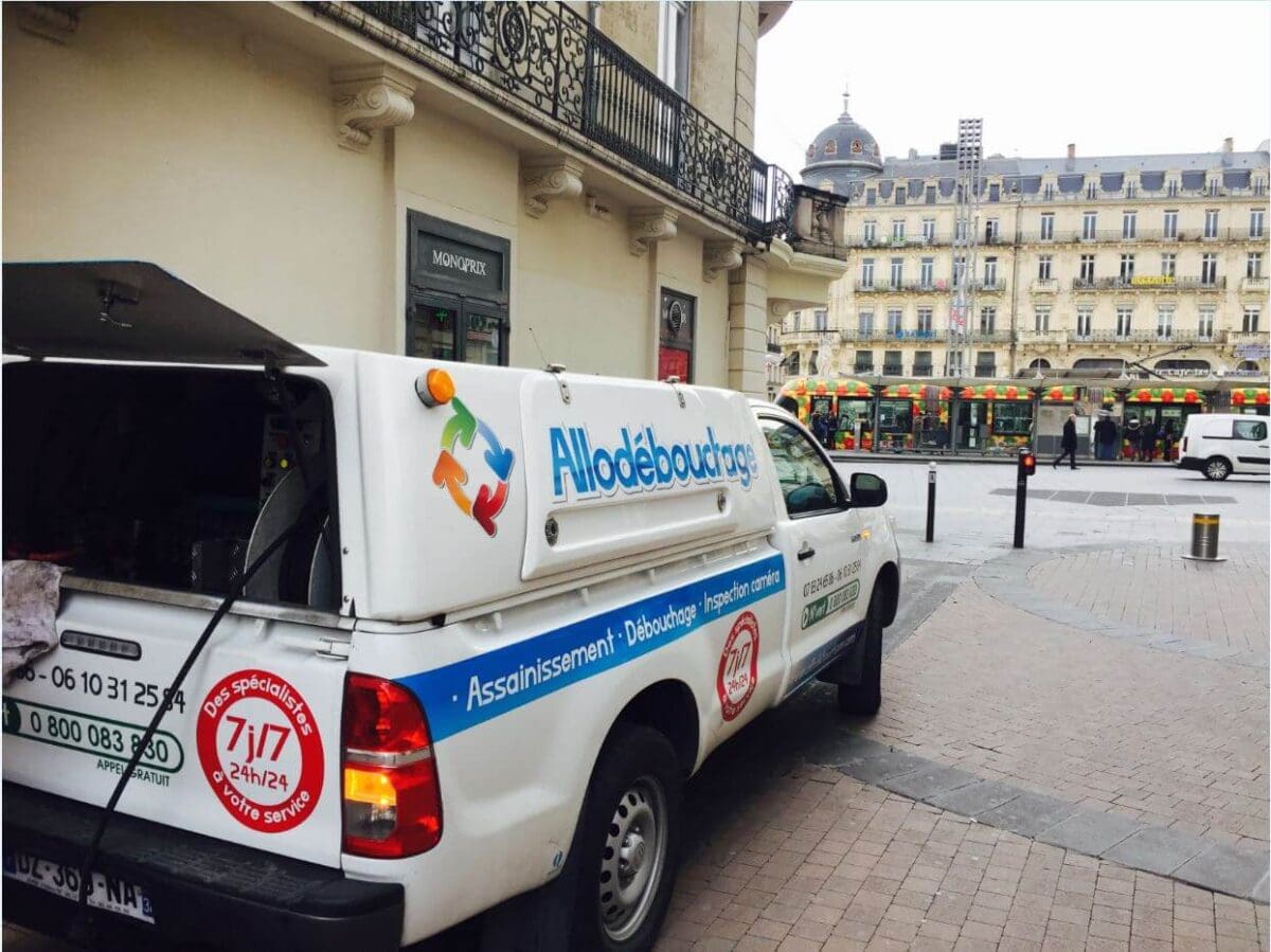 Allo Débouchage intervient pour le curage de canalisation à Montpellier
